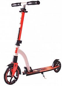 Двухколесный самокат Y-Scoo RT 180 Slicker с амортизатором, красно-белый (Y-Scoo, 6322rt)